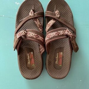 Skechers Brown Sandals Reggae